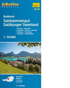 Bikeline Radkarte- Salzkammergut, Salzburger Seenland