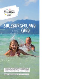 SalzburgerLand Card Broschüre