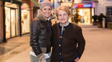 Alexandra Meissnitzer trifft Resi Schafflinger in Gastein