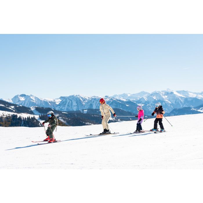 Skizauber auf Schiene