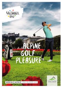 Golf Alpin Brochure