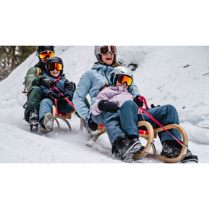 Autofreies Ski Erlebnis