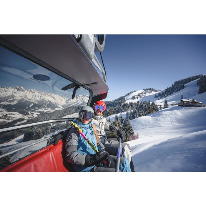 Skizauber auf Schiene
