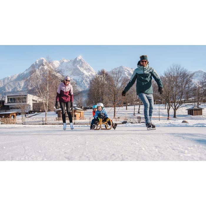 Autofreies Ski Erlebnis